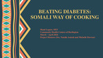 Beating Diabetes: Somali Way of Cooking