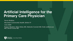 Artificial Intelligence for the Primary Care Physician