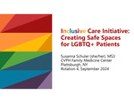 Inclusive Care Initiative: Creating Safe Spaces for LGBTQ+ Patients