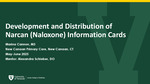 Development and Distribution of Narcan (Naloxone) Information Cards by Marina Cannon