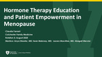 Hormone Therapy Education and Patient Empowerment in Menopause
