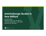 Anticholinergic Burden in New Milford