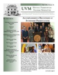 Historic Preservation Program newsletter by University of Vermont. Historic Preservation Program.